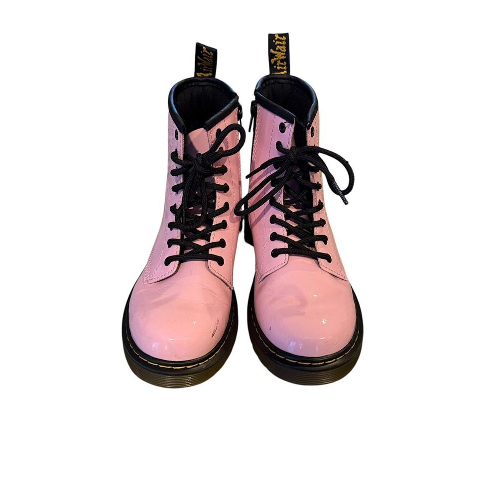 Dr Martens Junior 1460‎ Lace Up Boots Patent Leather